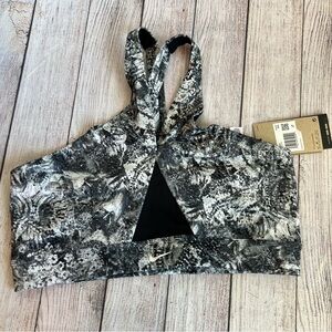 NIKE Swoosh Training Bra XXL Black NWT